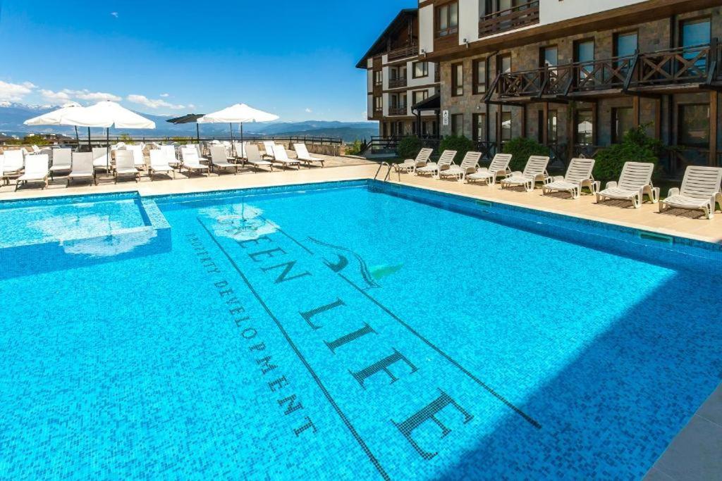 Paradiso Verde, Private Property In The Complex Green Life, Bansko, Apartman C23 Eksteriør billede